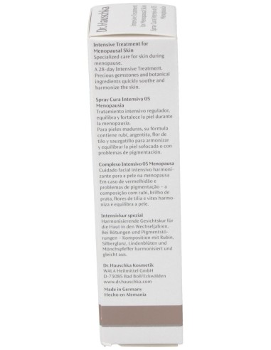Spray Cura Intensiva 05 Menopausia 40Ml.