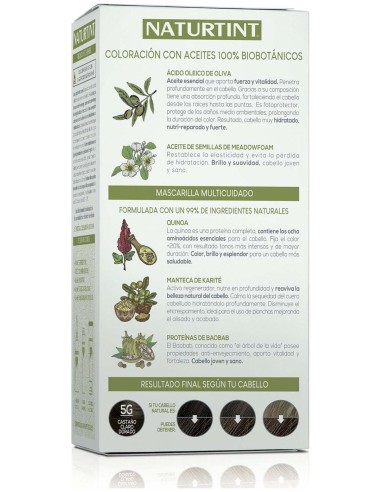 Naturtint Biobased 5G Castaño Claro Dorado