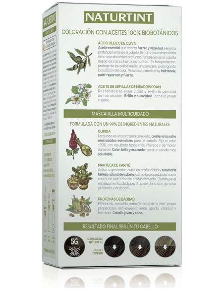Naturtint Biobased 5G Castaño Claro Dorado