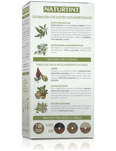Naturtint Biobased 7.34 Avellana Luminoso