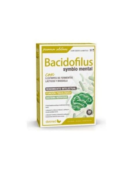 Dietmed Bacidofilus Symbio Mental 30Caps