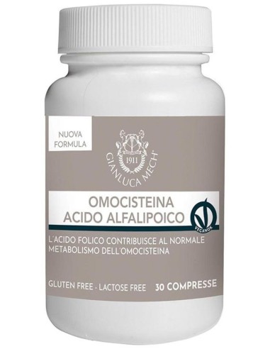 Gianluca Mech Omocisteina Ácido Alfalipoico 30Comp