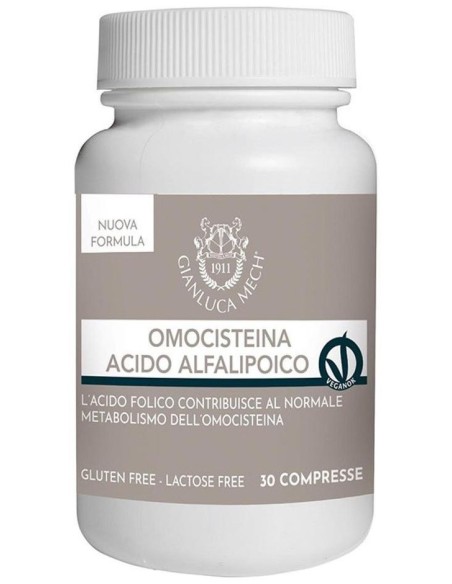 Gianluca Mech Omocisteina Ácido Alfalipoico 30Comp