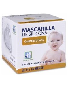 Pediatrics Mascarilla Silicona Comfort Baby 0-18 Meses, 1 Ud