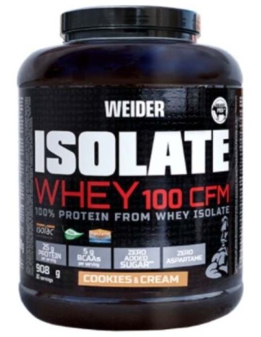 Weider Isolate Whey 100 Cfm Cookies 908G