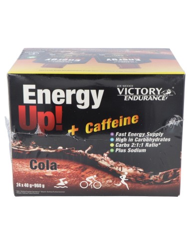 Victory Endurance Energy Up Gel Cafeina Cola 24Ud