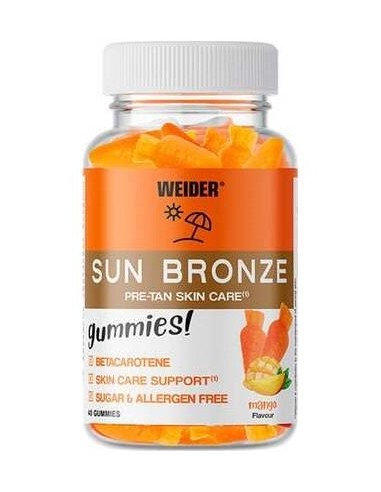 Weider Sun Bronze 40Gummies