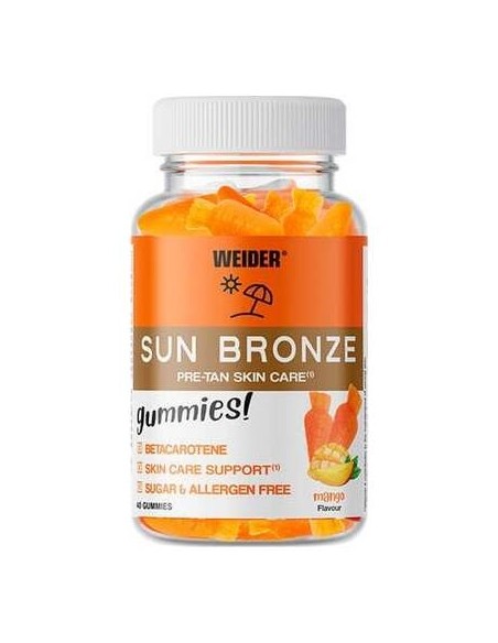 Weider Sun Bronze 40Gummies