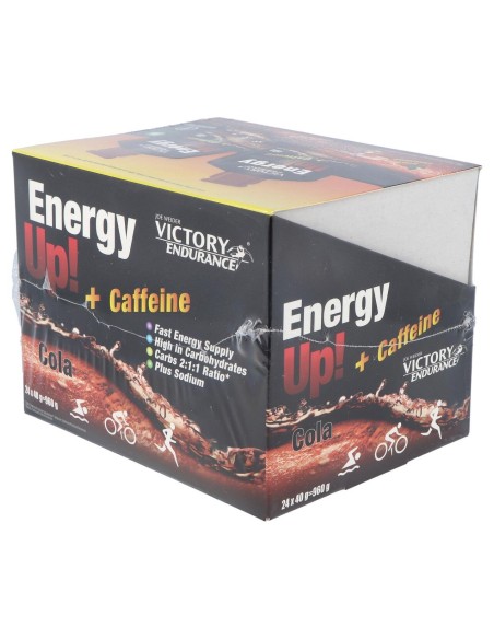 Victory Endurance Energy Up Gel Cafeina Cola 24Ud