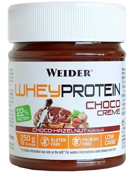 Weider Whey Protein Creme Choco Hazelnut 250Gr.