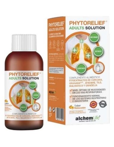 Phytorelief Adults Solution Sabor Melocotón 120Ml