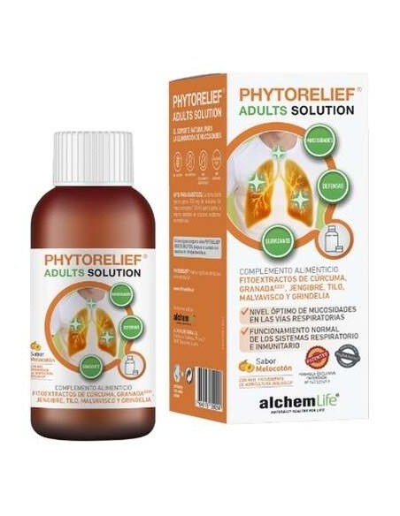 Phytorelief Adults Solution Sabor Melocotón 120Ml