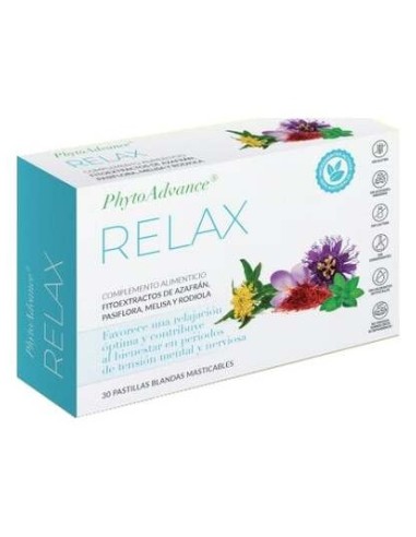 Phytoadvance Relax 30Pastillas Masticables.