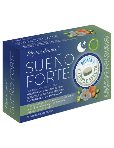Phytoadvance Sueño Forte Bicapa 30Comp.
