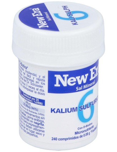 Sal Schussler Nº6 Kalium Sulfuricum 240Comp.