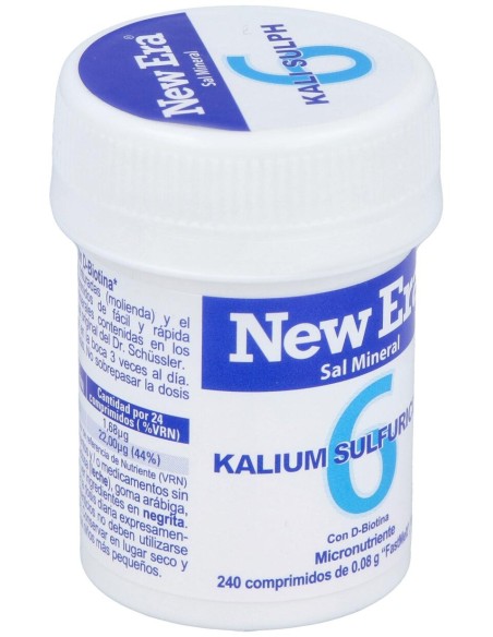 Sal Schussler Nº6 Kalium Sulfuricum 240Comp.