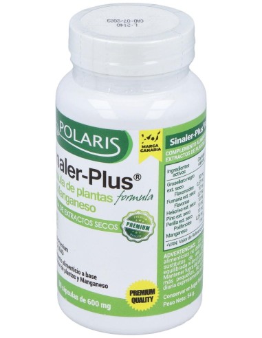 Sinaler Plus 600Mg. 90Cap.