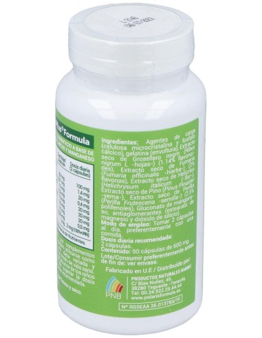 Sinaler Plus 600Mg. 90Cap.