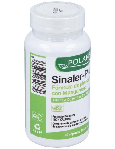 Sinaler Plus 600Mg. 90Cap.