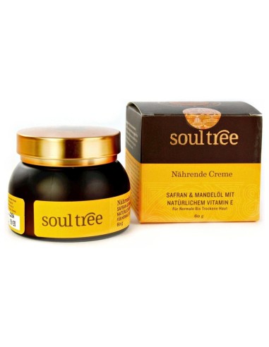 Soultree Crema Facial Nutritiva Azafran 60G