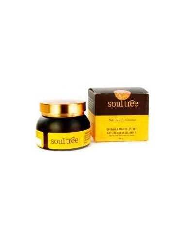 Soultree Crema Facial Nutritiva Azafran Piel Normal Seca 60G