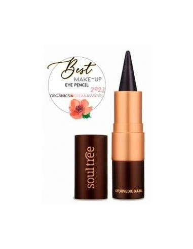 Soultree Lapiz Delineador Kajal Negro Puro 3G