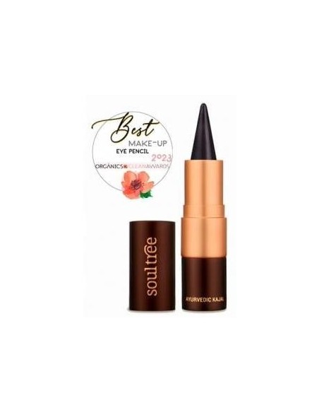 Soultree Lapiz Delineador Kajal Negro Puro 3G