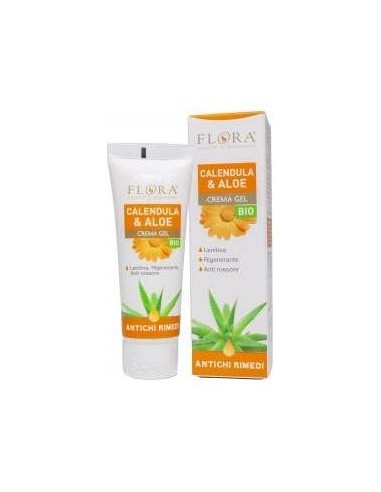 Flora Crema Calmante Irritaciones Calendula Aloe Vera 75Ml