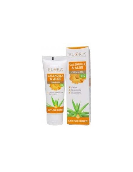 Flora Crema Calmante Irritaciones Calendula Aloe Vera 75Ml