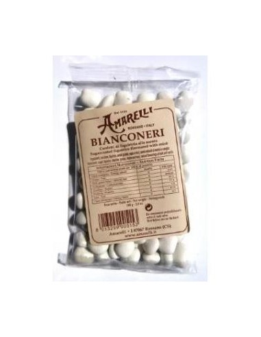 Bianconeri Regaliz A La Menta Expo 10X100Gr.