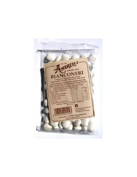 Bianconeri Regaliz A La Menta Expo 10X100Gr.