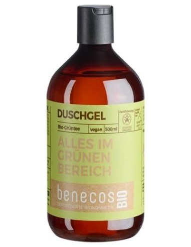 Benecos Gel De Baño Te Verde Bio Vegan 500Ml