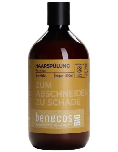 Benecos Acondicionador Reparador Avena Bio Vegano 500Ml