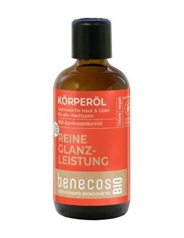 Benecos Aceite Corporal Seco Pepita Albaricoque Bio 100Ml