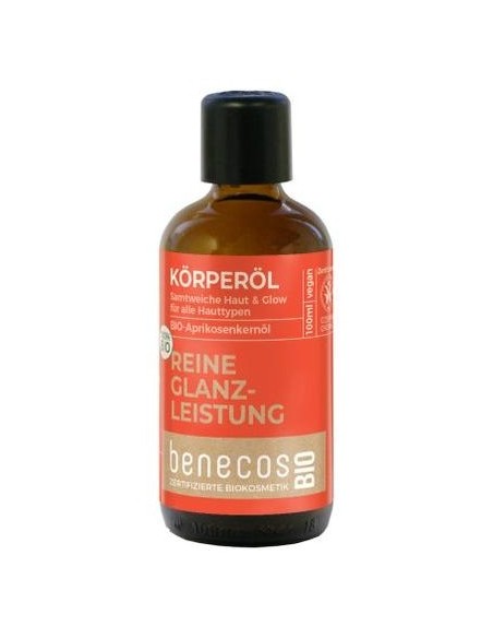 Benecos Aceite Corporal Seco Pepita Albaricoque Bio 100Ml