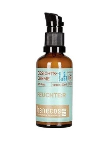 Benecos Crema Facial Piel Normal Y Seca Karite Bio 50Ml