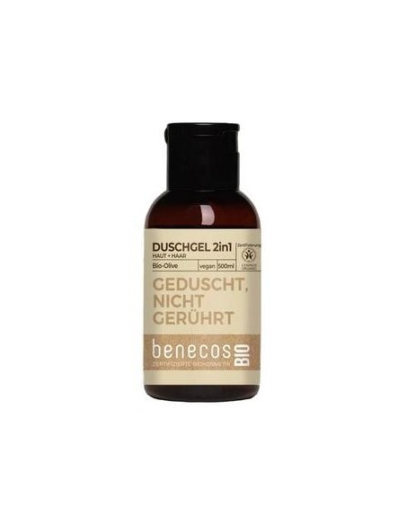 Benecos Gel De Baño 2 En 1 Oliva Mini Viaje Bio Vegan 50Ml