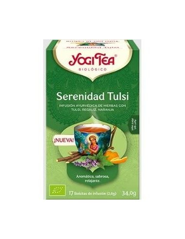 Yogi Tea Serenidad Tulsi 17Infusiones. Bio