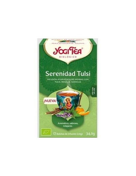 Yogi Tea Serenidad Tulsi 17Infusiones. Bio