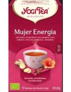 Yogi Tea Mujer Energia 17Infusiones. Bio