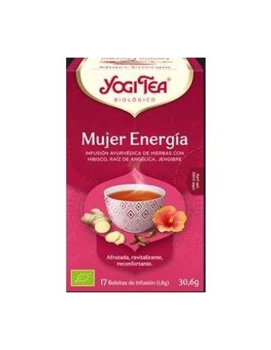 Yogi Tea Mujer Energia 17Infusiones. Bio