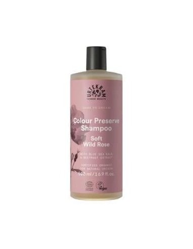 Urtekram Soft Wild Rose Colour Preserve Shampoo 500Ml