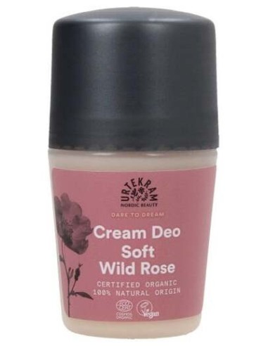 Soft Wild Rose Desodorante Roll-On 50Ml. Eco Vegan