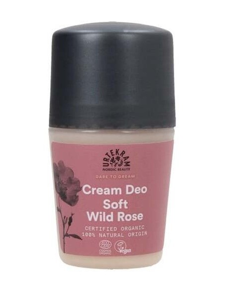 Soft Wild Rose Desodorante Roll-On 50Ml. Eco Vegan