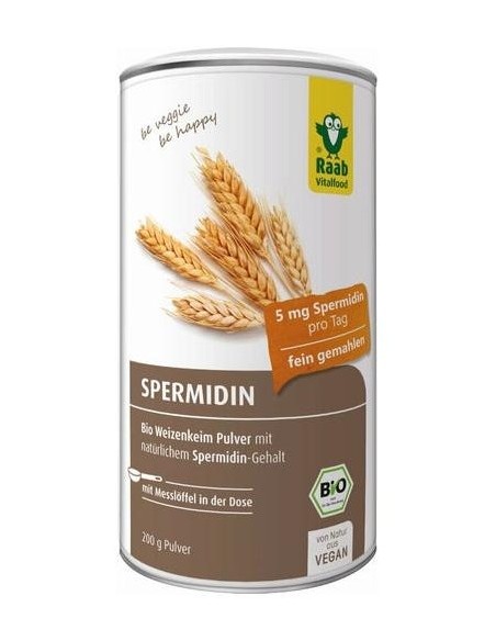 Raab Vitalfood Espermidina Germen De Trigo Bio Polvo 160G