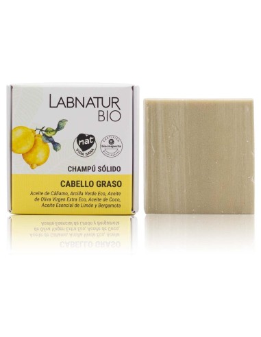 Labnatur Bio Champú Sólido Cabello Graso 75G