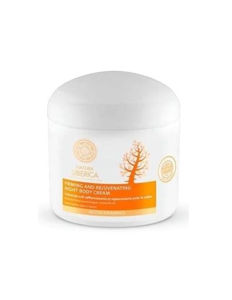 Natura Siberica Crema De Noche Corporal Firmeza Y Rejuvenecimiento 370 Ml