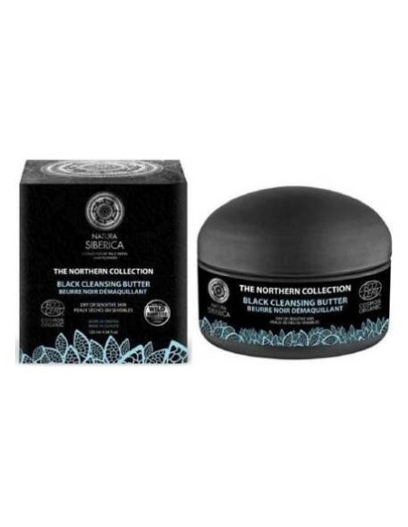 Natura Siberica Manteca Negra Limpiadora Desmaquillante De Uso Diario 120 Ml