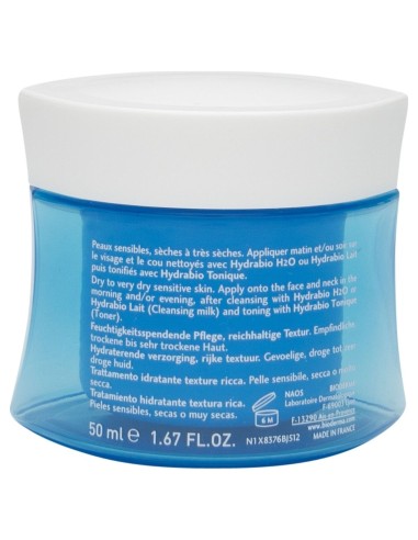 Hydrabio Crema Hidratante Textura Cremosa 50Ml.