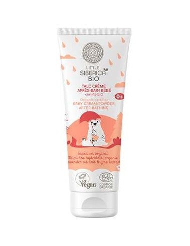 Natura Siberica Crema Efecto Talco Para Después Del Baño 75Ml